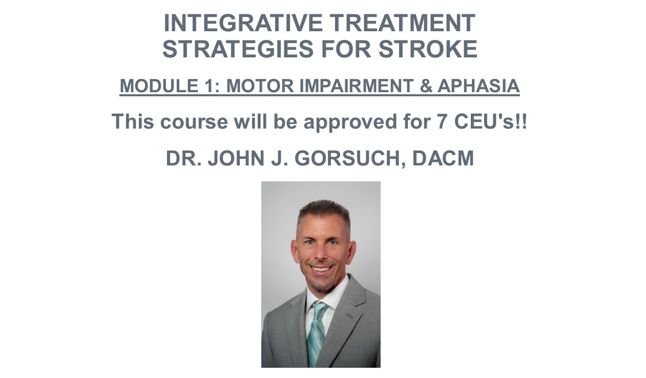 Stroke Course Flyer